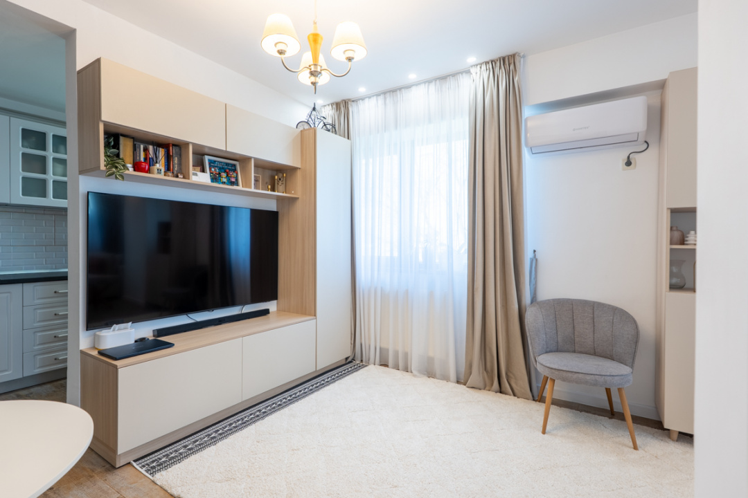 Apartament 2 Camere Doamna Ghica Bloc Nou Etaj 2 Mobilat Complet