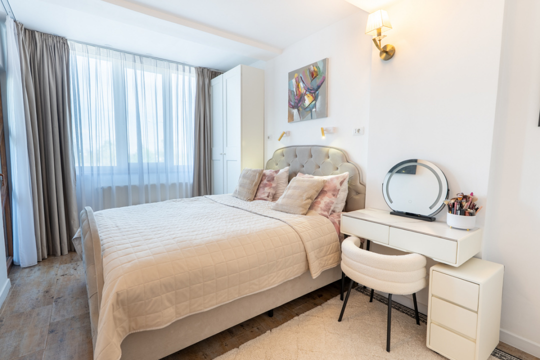 Apartament 2 Camere Doamna Ghica Bloc Nou Etaj 2 Mobilat Complet