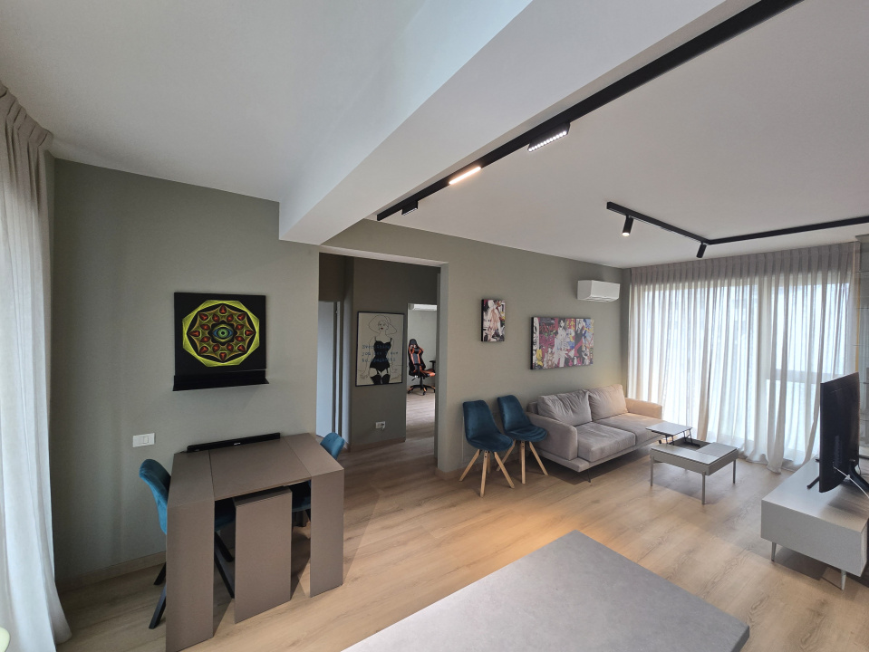 Apartament 3 camere Domenii bloc 2025 parcare subterana incalzire pardoseala 
