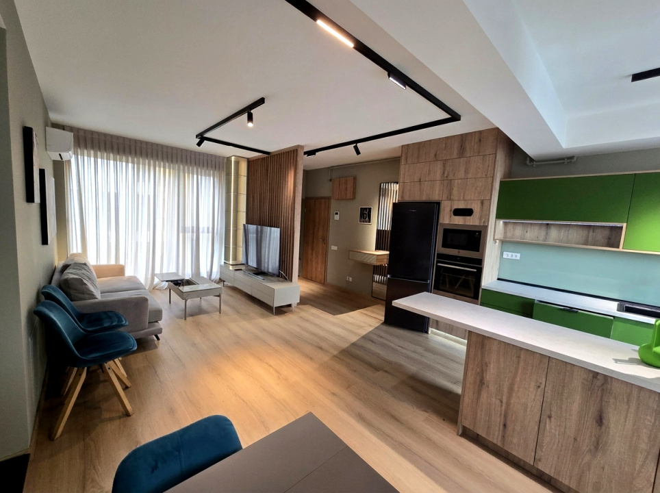 Apartament 3 camere Domenii bloc 2025 parcare subterana incalzire pardoseala 