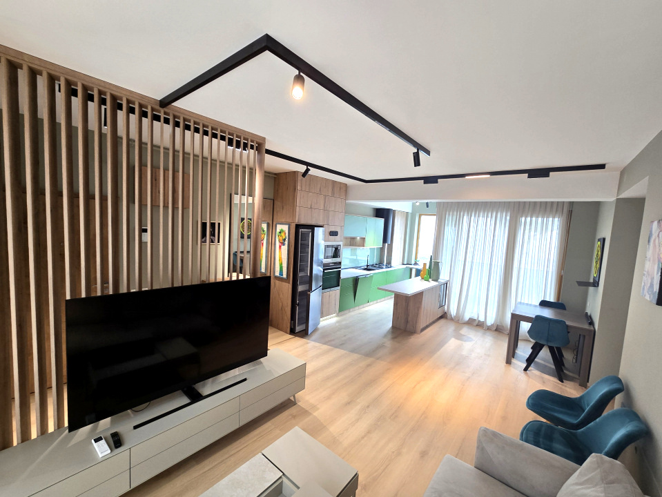 Apartament 3 camere Domenii bloc 2025 parcare subterana incalzire pardoseala 