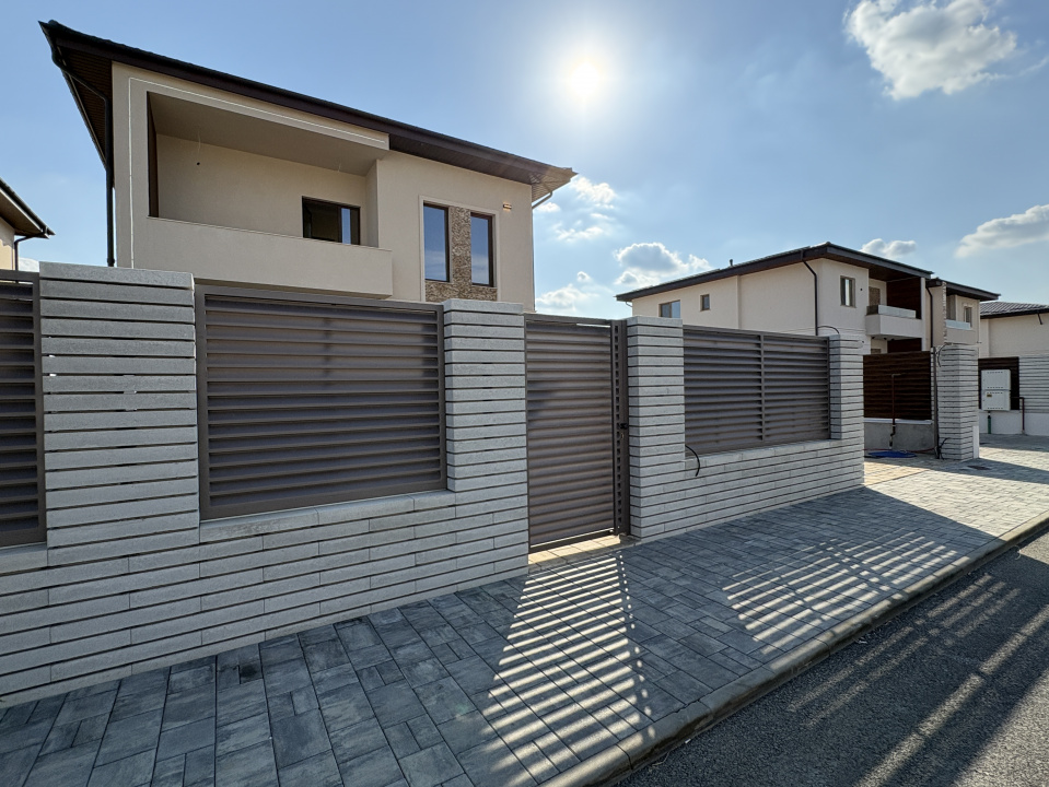 Vila individuala 5 camere Dobroesti | 185 mp 3 Bai | Curte 324 mp Parcare